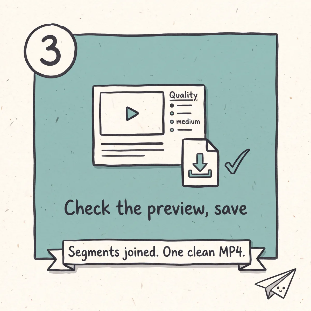 Previewing a Bluesky video before saving it as an MP4