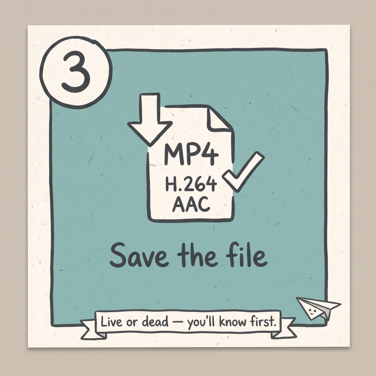 Saving a Streamable clip as an MP4 before it expires