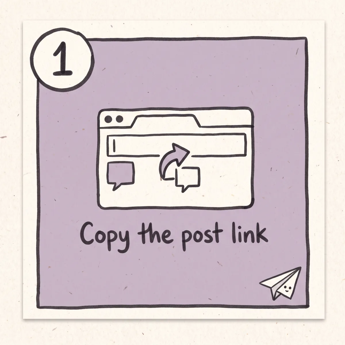 Copying a Tumblr post permalink after clicking the post timestamp