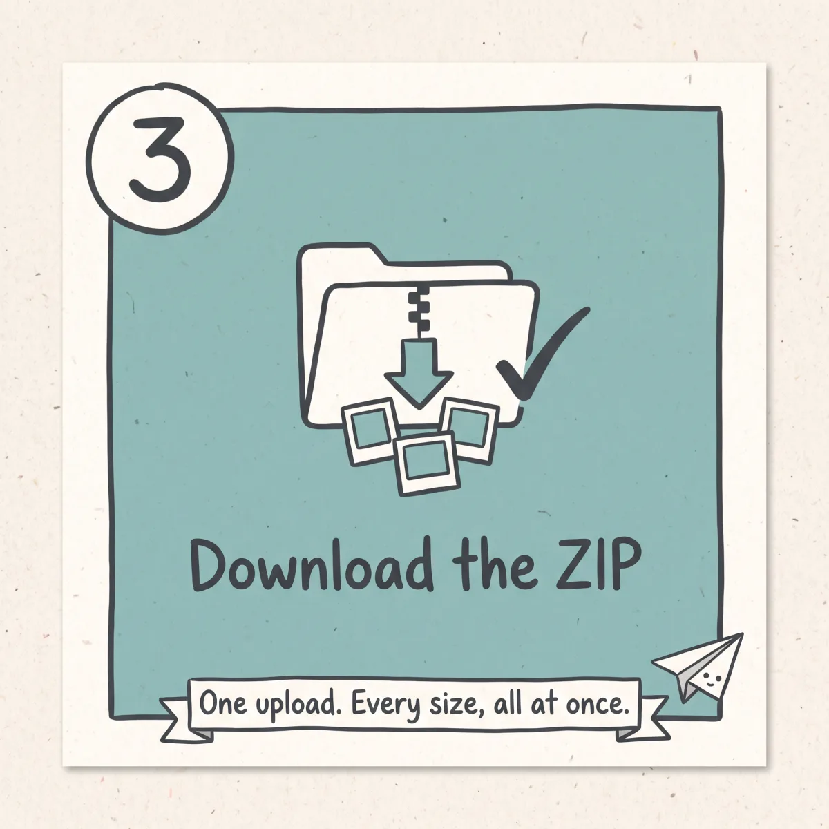 Downloading a ZIP with all three Twitch emote sizes ready to upload
